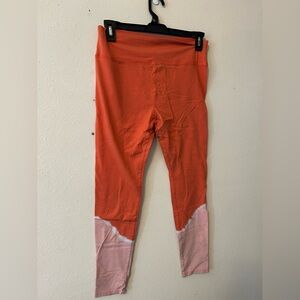 Wildfable Orange and Pink Leggings